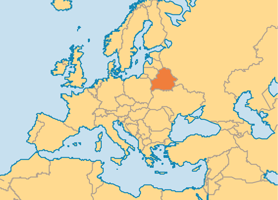 ベラルーシ共和国はどこ？