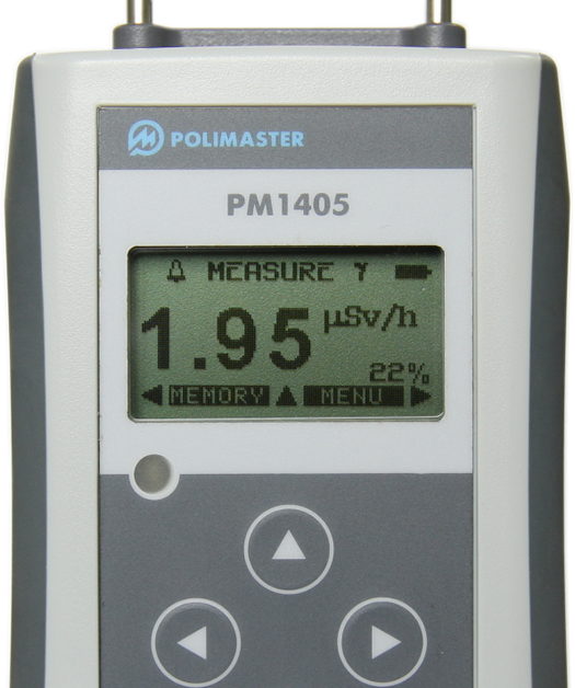 表面汚染のための放射線測定器 PM1405