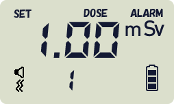 警告発動値の設定
