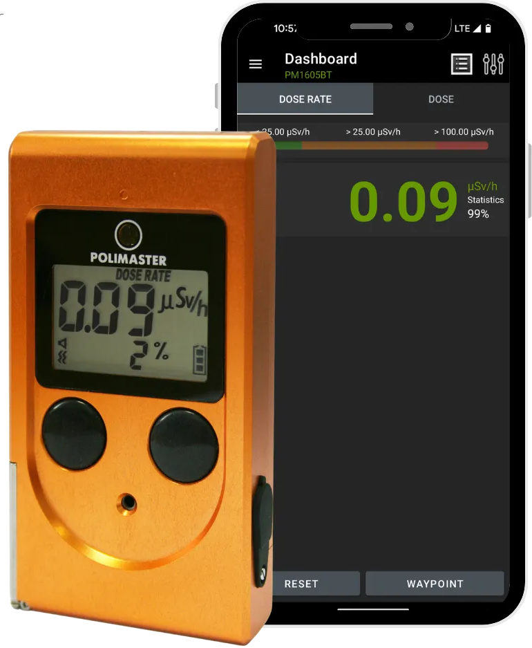 ガンマ線サーベイメータ PM1605BT